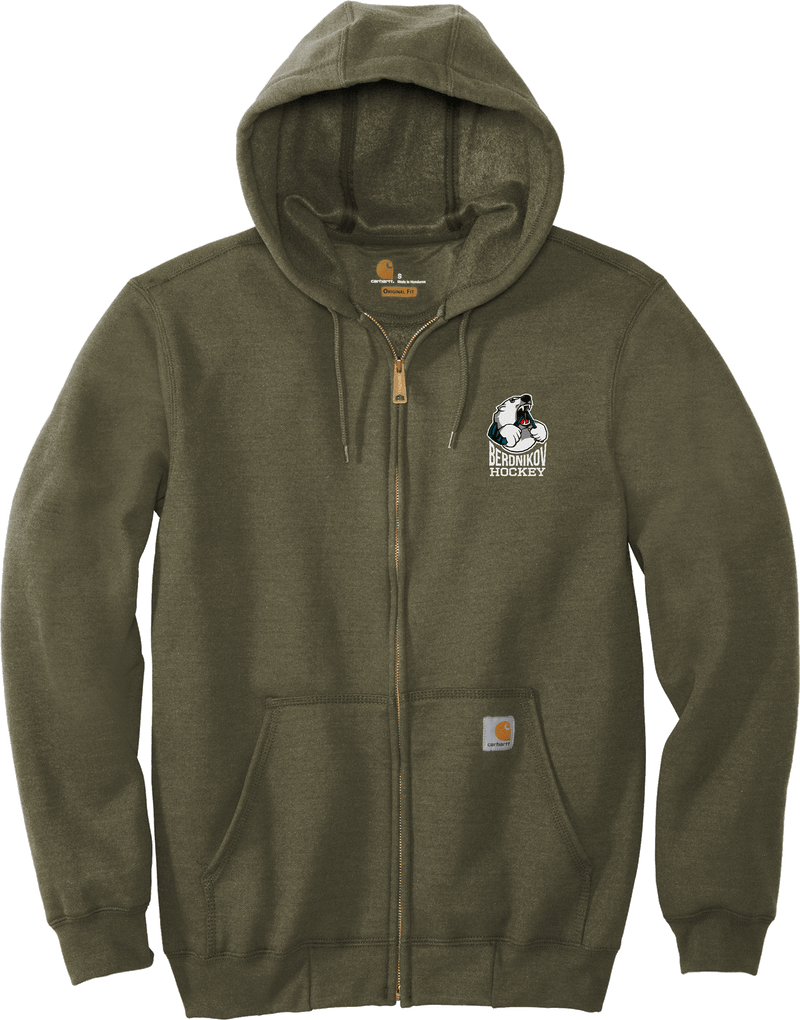 Berdnikov Bears Carhartt Midweight Hooded Zip-Front Sweatshirt